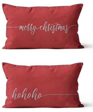 Kissen Kuschelkissen Kordelkissen Weihnachten Weihnachtsdekoration ** hohoho Merry Christmas **