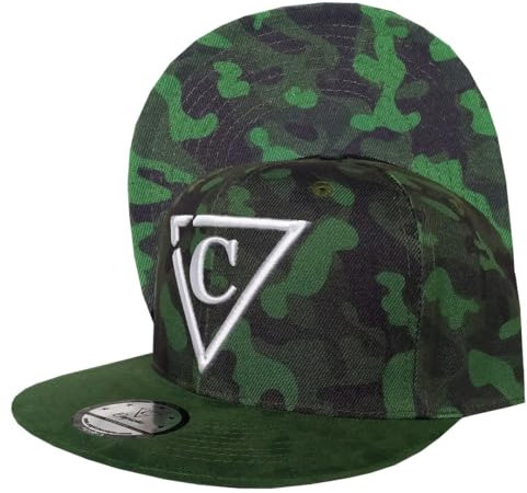 Capiche [99+ Designs] Grüner Camo Snapback Hut, Green Camo, Kopfbedeckung Herren, Hut Herren, Coole Caps, Taktischer Hut, Bundeswehr Mütze, Military Cap, Jagdbekleidung, Tarnung, Dschungelthema