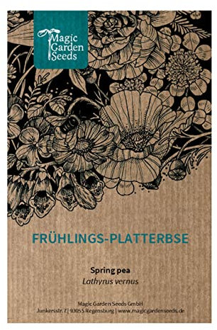 Frühlings-Platterbse (Lathyrus vernus) - ca. 20 Samen mehrjährige Wildstaude für den Halbschatten Bienenweide