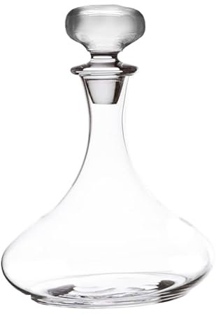 Carafe à Vin en Cristal - Hauteur 23,5 cm - Service Tradition (1 L) - Cristal - Maison Klein - Artisan du Cristal - Iddée Cadeau - Estampillé : Klein 54120 Baccarat France