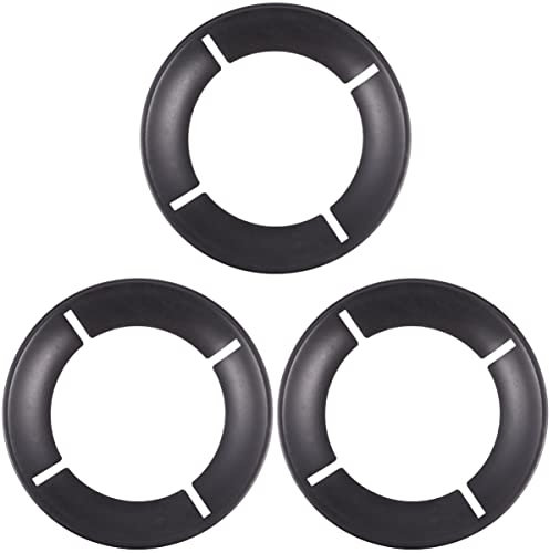 Universal Gas Hob Pan Stand,Wok Support Ring Cooktop Range Pan Holder Stand,Stainless Steel Wok wok rack for gas stove gas stove pot rack wok support ring Rack Gas Stove (Color : Black) ( Color : Blac