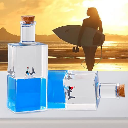 Tuzsocr Fluid Drift Bottle, Kreuzfahrtschiff, Titanic, unsinkbar, Black Pearl Piratenschiff, Modell Fluid für Schiffe aus Acryl, Stressabbau, für Bürodekoration (Stil 1)