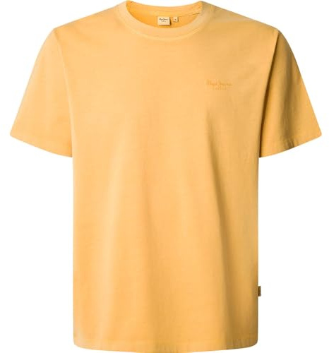 Pepe Jeans Herren Jacko T-Shirt, Gelb (Ockergelb), XL, Gelb (Ockergelb), XL