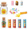 13 Stück Miniatur Essen und Trinken, Miniatur Lebensmittel Set, Miniatur Puppenhaus Zubehör, Miniatur Essen wichtel, 1/12 DIY Deko Se Geschenk für Puppenhausdekoration Weihnachten