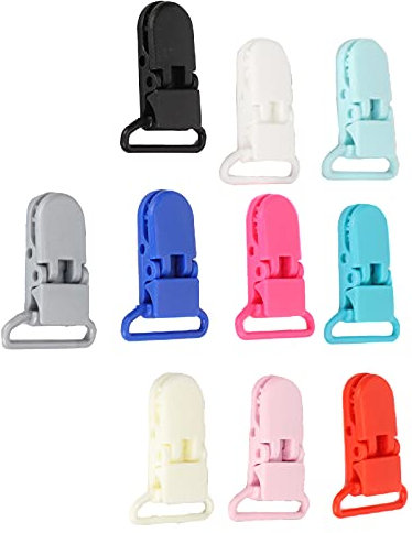 Clip per Imbracatura, 10 Pezzi Clip di Sospensione Colorate di Piccola Forma per Tende da Sole per Tende da Campeggio all'aperto per Coperture per Barche per Ripari Temporanei