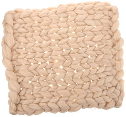 Garneck Dicke Wolldecke Pelzdecke Gestrickte Decke Überwurf Decken Für Bett Sofa Überwürfe Für Sofas Geflochtene Überwurfdecken Grob Gestrickte Decke Überwurf Für Couch Beige