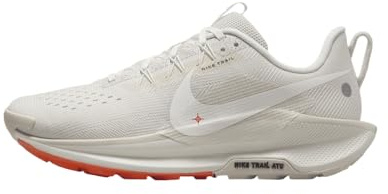 Nike Women's Pegasus Trail 5 Running Shoes, Phantom/Picante Red/Black/Sail, 4.5 UK