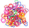 CIYODO 100pcs Geometric for Newborns Montessori Threading Toys Educational Ring Links for Boys and Girls Boy Girl Activities