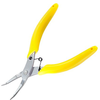 Modelcraft Hobby Range Pliers Bent Nose, Pack of 1