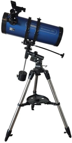 KONUS | KONUSMOTOR-130 Astronomisches Newton-Refraktorteleskop mit 130 mm Durchmesser, Brennweite 1000 mm und Rektaszensionsmotor