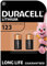 DURACELL CR123 (2 Pack) High Power Lithium Battery 3V (CR123A / CR17345) – Long life guarantee – For Cameras, Flashlights, Smoke Detectors & Small Devices – 10–Year Storage Guarantee - Leak Prevention