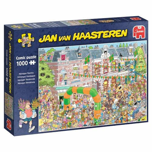 Jumbo Spiele 1119800102 Jan Van Haasteren Nijmegen Wanderung 1000 Teile Puzzle