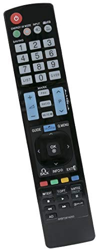 ALLIMITY AKB72914293 Télécommande Remplacer pour LG Plasma TV AKB72915207 AKB72915244 AKB72914202 AKB72915246 AKB73275606 AKB72915217