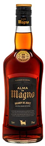 Alma de Magno Brandy Jerez Solera Gran Reserva - 1 botella de 70 cl