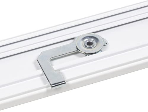 VIEWTEX | Rail pour Panneau Japonais Blanc 191cm | Fabriqué en Europe | Garantie 5 Ans
