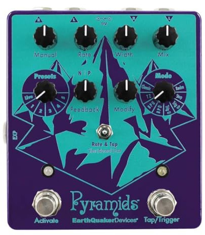 Earthquaker Devices Pyramids Stereo Flanging Device