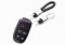 Porte-clés de voiture pour Jeep Cherokee Renegade Boussole modèles clés en cordon tressé à la main en TPU pour télécommande de voiture., Noir