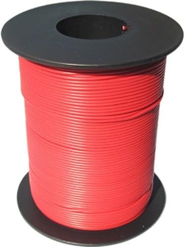 100 Meter LIY Kabel Litze 0,14mm² flexibel Kupferlitze Schaltlitze rot