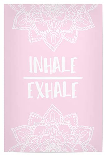 artboxONE Poster 30x20 cm Yoga & Namaste Sport/Motivation Inhale and Exhale - Bild Inhale Inhale Mandala