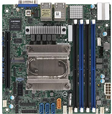 SuperMicro M11SDV-8CT-LN4F Mini-ITX Motherboard with EPYC 3201 SoC Processor