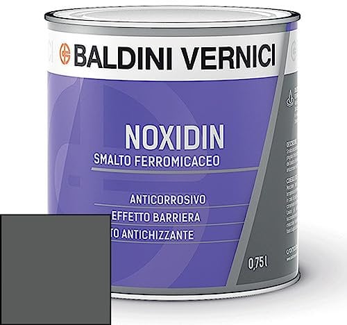 Smalto ferromicaceo antichizzante Baldini Vernici grana fine 750 ml vernice ferromicacea pittura ferromicaceo (FERRO ANTICO 661)