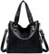 Sacmill Damen Handtaschen Leder Geldbörsen Große Tote Messenger Schulter Crossbody Borse Hobo Designer Umhängetasche Tasche
