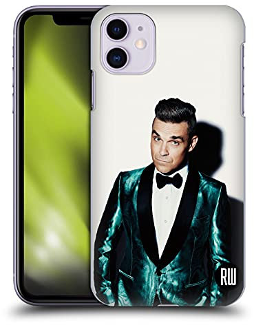 Head Case Designs Offizielle Zugelassen Robbie Williams Weiss Hintergrund Kalendar Harte Rueckseiten Handyhülle Hülle Huelle kompatibel mit Apple iPhone 11