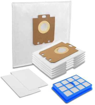 MisterVac 20 Stück Staubsaugerbeutel + Filter kompatibel mit Philips FC8575/09 Performer Active EEK A