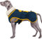 EMUST Hundemantel für den Winter, Fleece-Rollkragen-Hundemantel für drinnen und draußen, warme Hundewesten für den Winter, Hundekleidung für extra große Hunde, Blau XXL