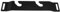 Create idea Speaker Wall Mount Bracket 17x3cm Simple and Elegant Designed Black Durable Metal Compatible with Samsung AH61-03768A AH61-02952A HW-E450 HW-D351 HW-D570 HT-WS1G WS1R