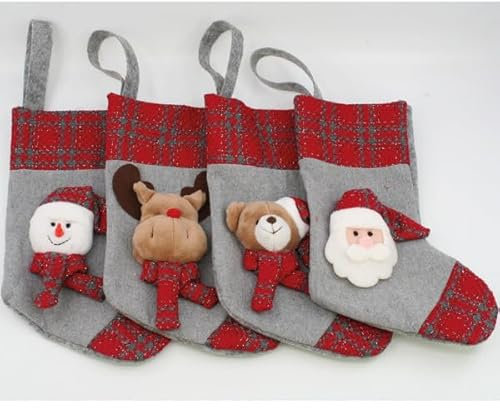 Generisch Weihnachten Socke Kamin Santa Nikolaus Weihnachtsmann Deko