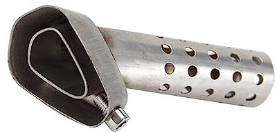 HEXEH Auspuff Schalldämpfer Motorrad Auspuff Escape DB Killer Einstellbare Schalldämpfer Reduzieren Lärm Sound Eliminator Für Akrapovic, 57mm * 40mm Endschalldämpfer Muffler
