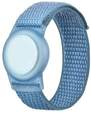 Airtag Armband Kleinkinder,Wasserdicht Airtag-Armband für Kinder Kindersitzgurt Anti-verloren Einstellbare Handgelenkkette Nylon Air Tag Armband Kids