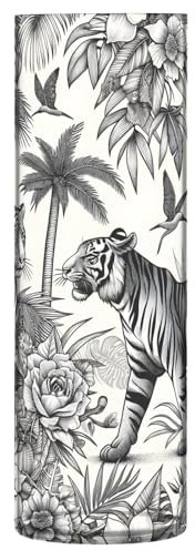 Blumenvase Tiger Palme Unzerbrechliche Dekorative Moderne Vase Kunststoffvase für Büro Zuhause Meeting