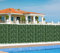 Siepe Finta Artificiale Rotolo Rete Frangivista Sintetica Ornamentale Verde 1x5 mt Foglie Edera Balcone Terrazzo Giardino Coprente - 100x500 cm