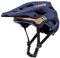 BATFOX Fahrradhelm, Leichter Komfort Mountainbike-Helm Skateboard Helm mit Visier, Atmungsaktiv Helme für Herren Damen Erwachsene Jugend, Verstellbar in der Größe (Blau, XL)
