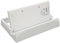 Holigie handheld game console stand, three level adjustable tilt angle white PC material with heat dissipation holes suitable for PC device game consoles and handheld devices