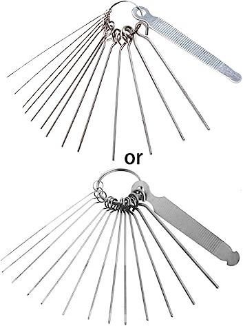 Guitar Nut Slotting File Rods Slot Filing Set Luthier Replacement Accessory
