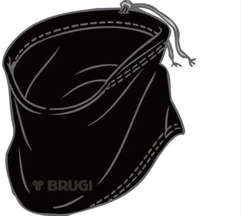 Brugi rugi Berretto Scaldacollo Uomo in Pile, Accessorio Invernale per Sport e Outdoor