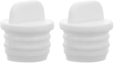 Amosfun 2Pcs Mop Bucket Stopper Plugs Rubber Drain Outlet Sealing Small Leakproof Replacement Accessories 0.98X0.79X0.79In for Cleaning Buckets
