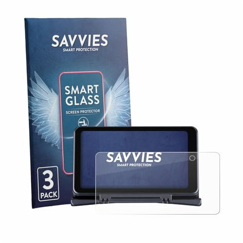 Savvies 3 Stück Panzer Schutz Glas für Xhorse Dolphin II XP-005L 9H Schutzfolie HD Klar, Blasenfrei, Anti-Fingerabdruck, Stoßfest, Displayschutz