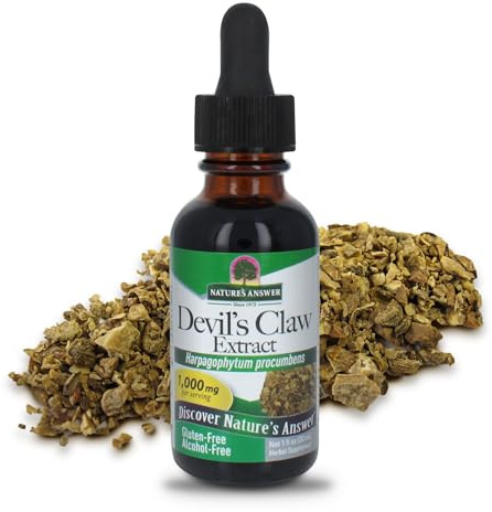 Nature's Answer Alcohol-Free Devil's Claw Root, 1-Fluid Ounces
