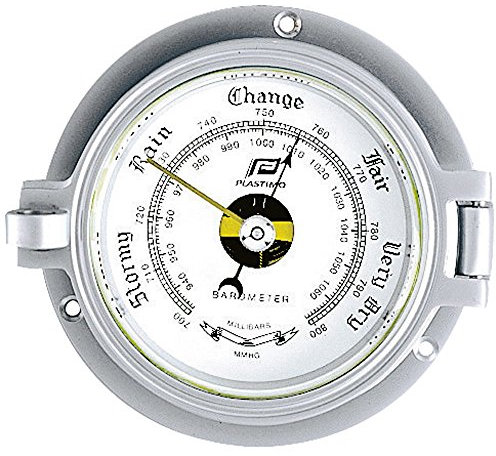 BAROMETER MATT CHROME 3