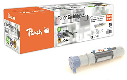 Peach PT124 Schwarz Remanufactured Toner Pack of 1