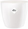 Elho Brussels Diamond Round 18 - Vaso per Interno - Ø 18.1 x H 16.2 cm - Bianco/White