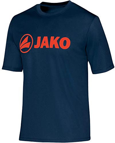 JAKO Kinder Funktionsshirt Promo, Navy/Flame, 116