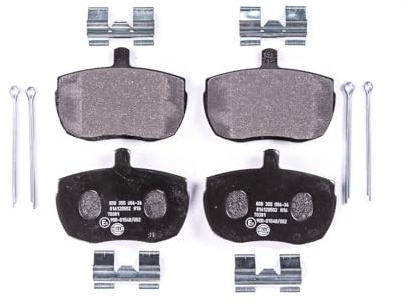 HELLA 8DB 355 006-361 Bremsbeläge | Kompatibel mit: DAF 400-Serie Kasten, FORD TRANSIT Bus, TRANSIT Bus, TRANSIT Kasten, TRANSIT Kasten