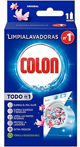 Colon Limpialavadoras - Limpia la lavadora y elimina malos olores