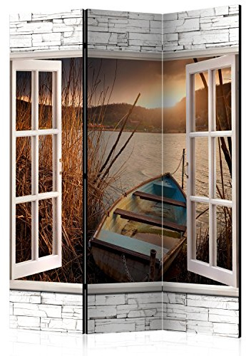 RAUMTEILER/PARAVENT B&D XXL - Fensterblick Fenster, 135x172 cm, 3-teilig