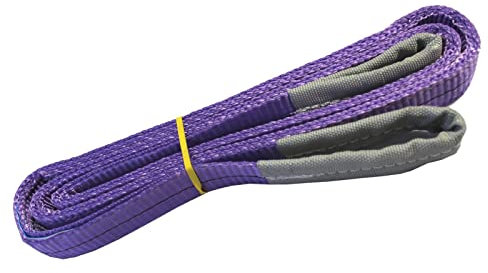 TRUTZHOLM Hebeband Hebegurt Hebeschlinge 1000 kg 2 Meter lila Hebegurt (2 Meter)